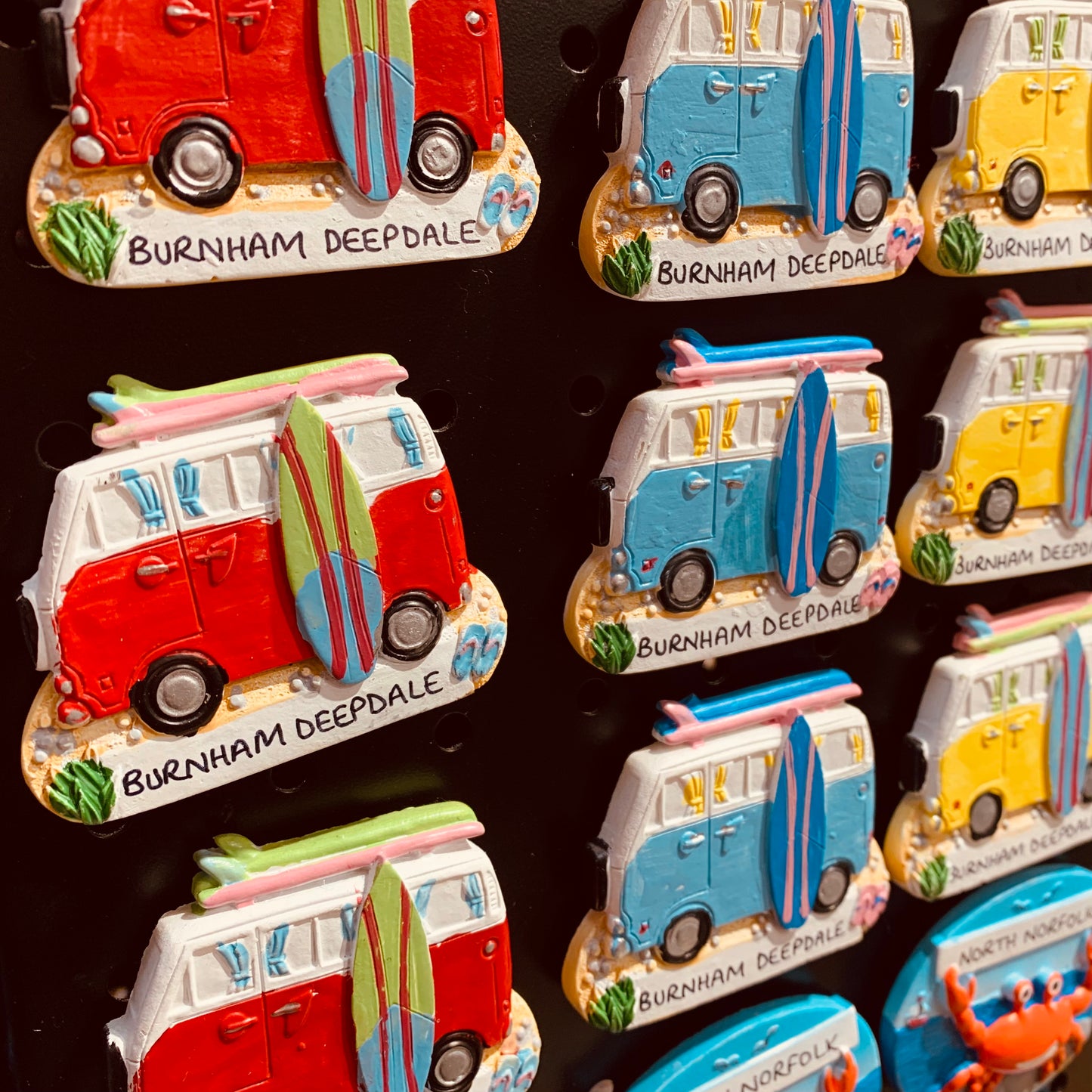 Burnham Deepdale surf bus magnet