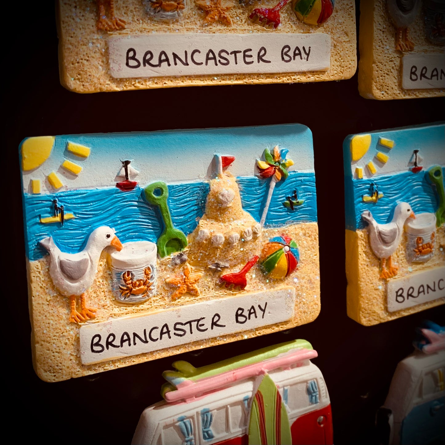 Sandcastle Fun Brancaster Bay magnet