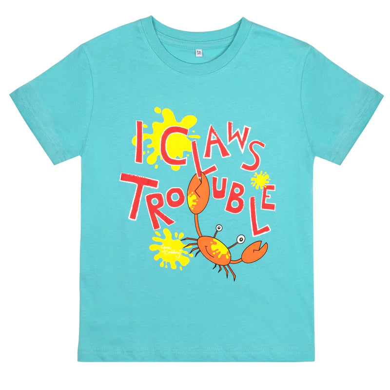 I Claws Trouble Kids Tee