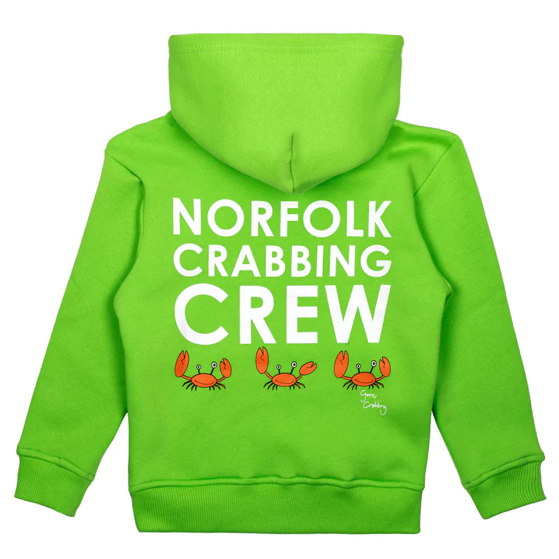 Norfolk Crabbing Crew Kids Hoodie