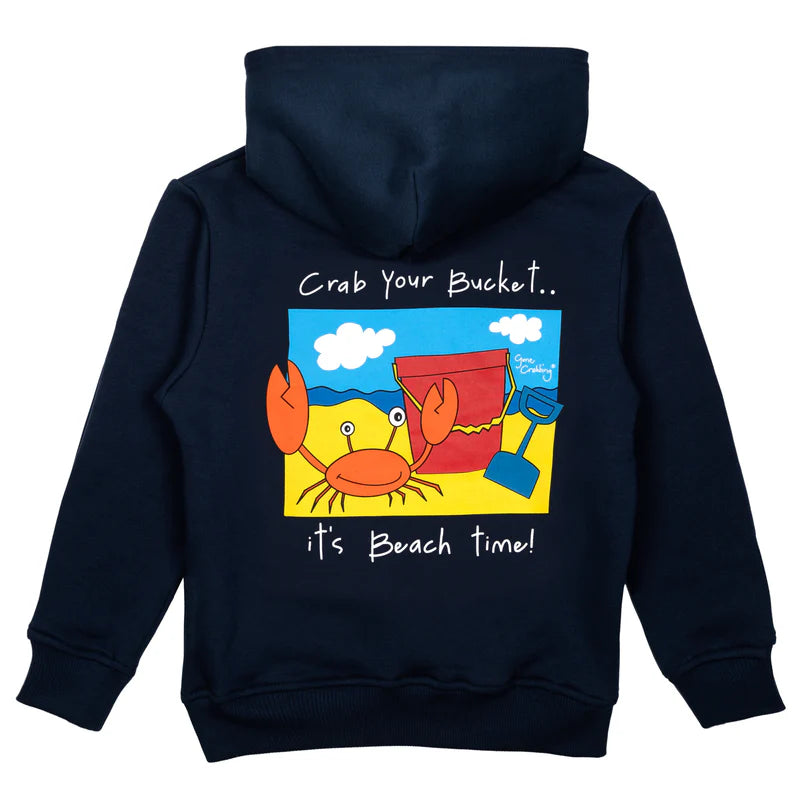 Crab Your Bucket...It's Beach Time! Hoodie