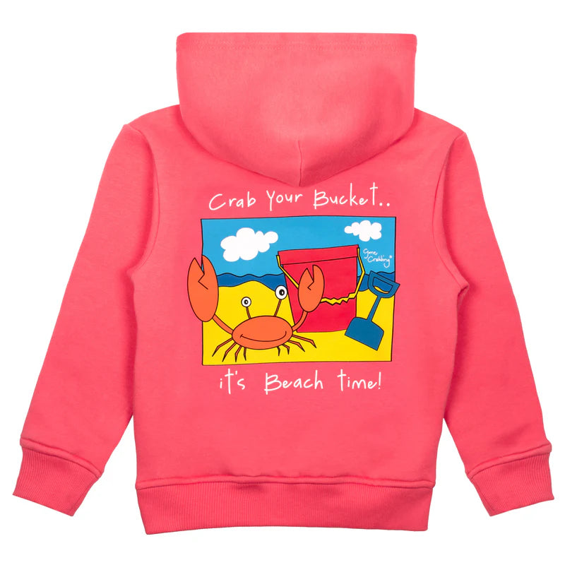 Crab Your Bucket...It's Beach Time! Hoodie