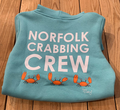 Norfolk Crabbing Crew Kids Hoodie