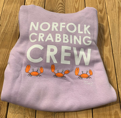 Norfolk Crabbing Crew Kids Hoodie