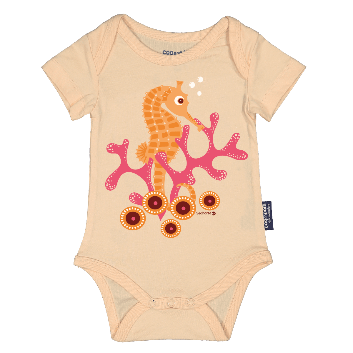 Coq En Pate® 100% Organic Cotton Baby Bodysuit