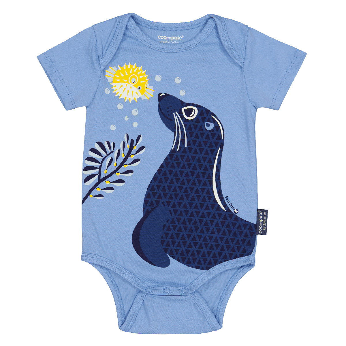 Coq En Pate® 100% Organic Cotton Baby Bodysuit