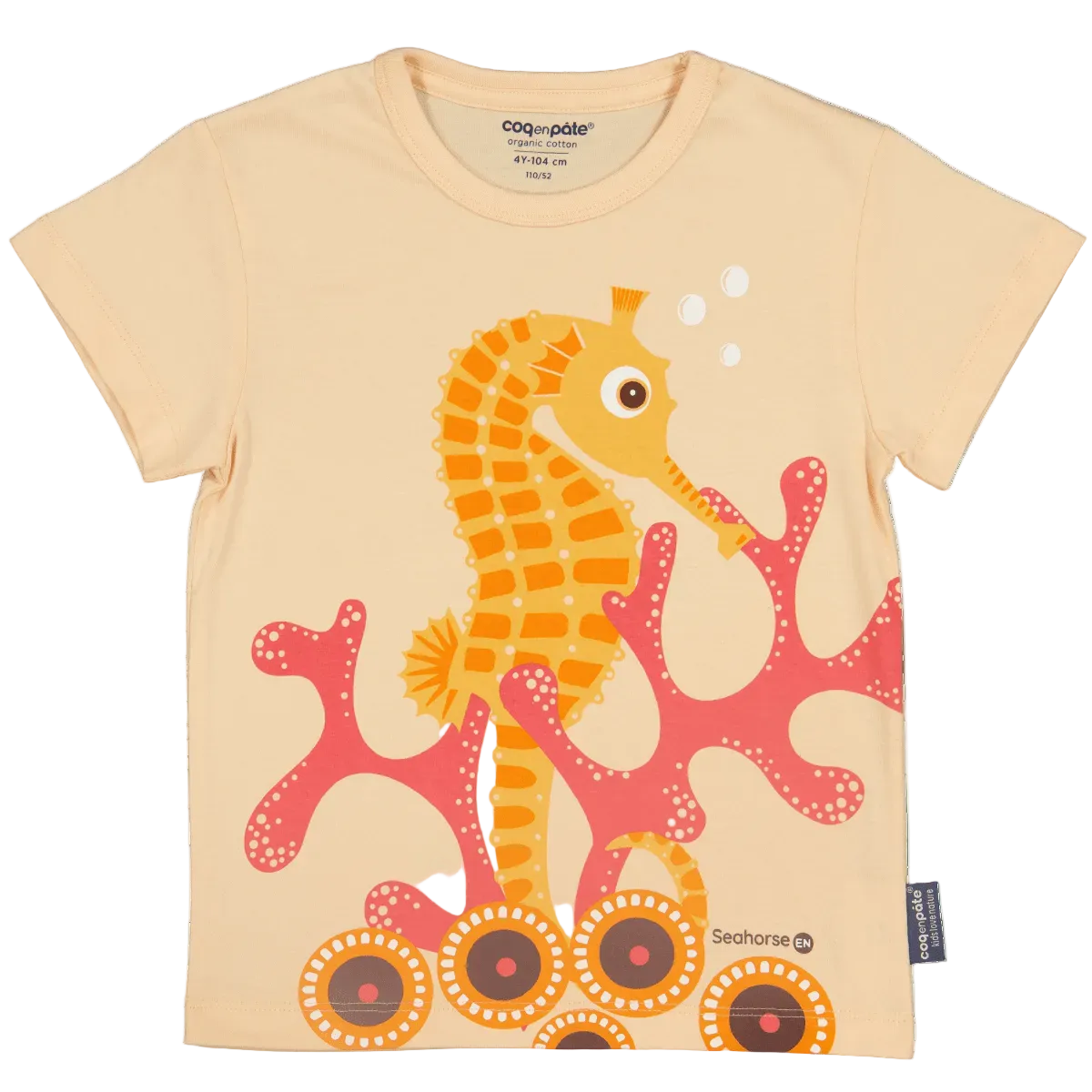 Coq En Pate® 100% Organic Cotton Kids Tee