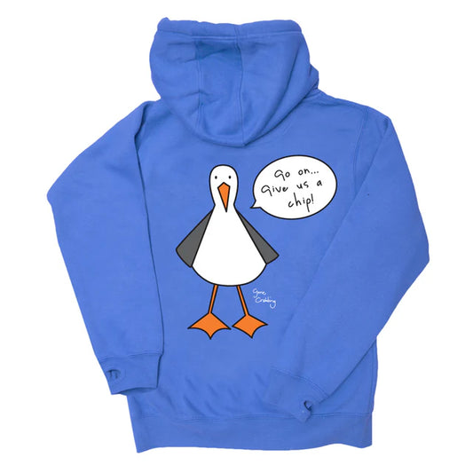 Go on...Give us a chip Adult hoodie