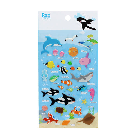 3D puffy stickers