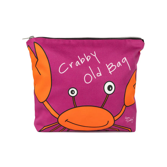 Crabby Old Bag Wash Bag