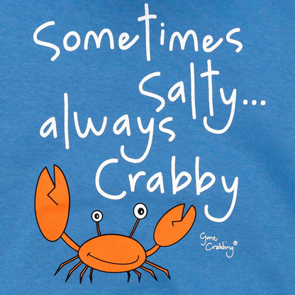 Sometimes Salty... Always Crabby Kids Hoodie