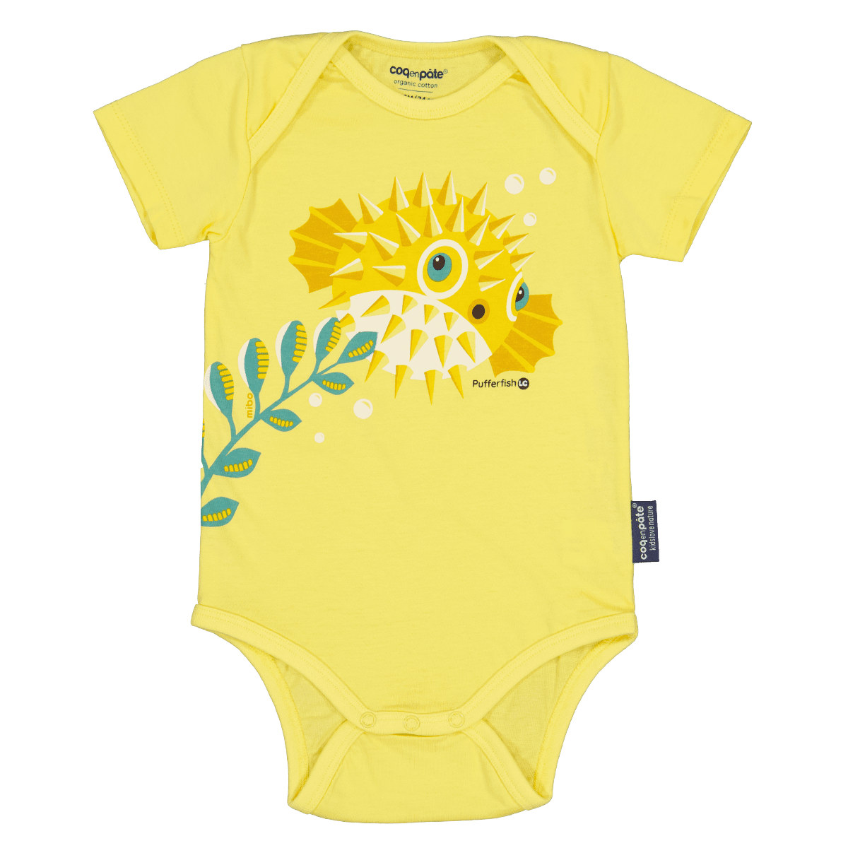 Coq En Pate® 100% Organic Cotton Baby Bodysuit